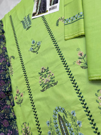 ZARA SHAHJAHAN LAWN EMBROIDERY SUIT (3 PIECE)