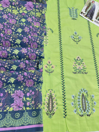 ZARA SHAHJAHAN LAWN EMBROIDERY SUIT (3 PIECE)