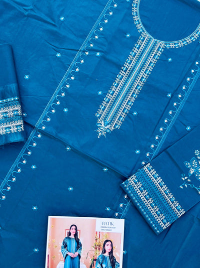 BATIK LAWN EMBROIDERY SUIT (2 PIECE)