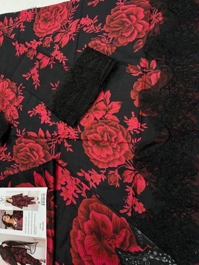 BAROQUE LAWN EMBROIDER SUIT (3 PIECE)