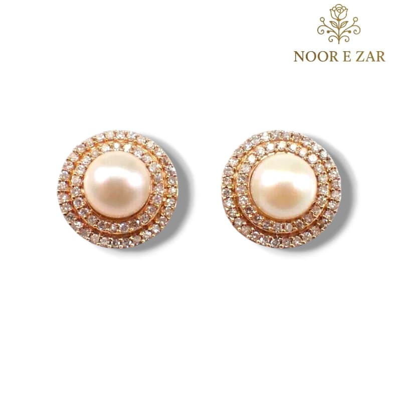 Luna Luxe Pearl Studs