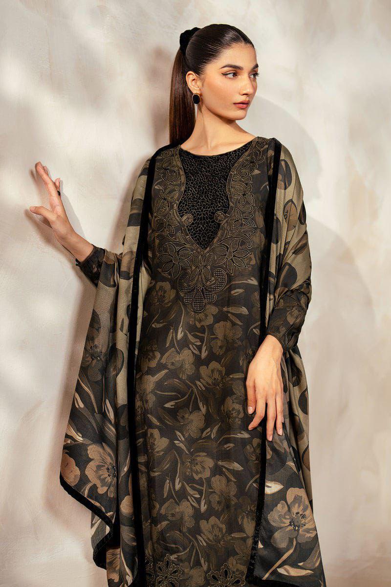 BAROQUE LAWN EMBROIDER SUIT (3 PIECE)