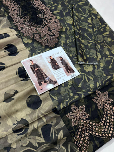 BAROQUE LAWN EMBROIDER SUIT (3 PIECE)