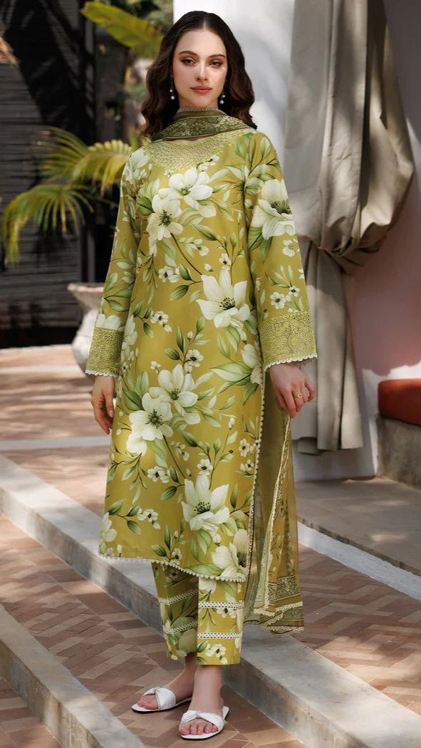 BAROQUE BANA DORIA LAWN DIGITAL PRINT ALLOVER