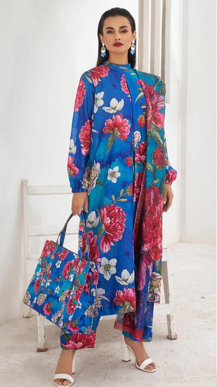 ETHNIC LAWN DIGITAL PRINT ALLOVER (3 PIECE)