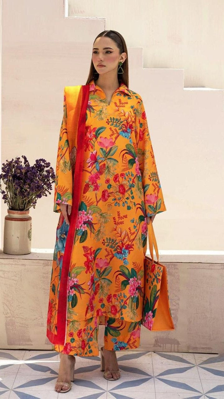 ETHNIC LAWN DIGITAL PRINT ALLOVER (3 PIECE)