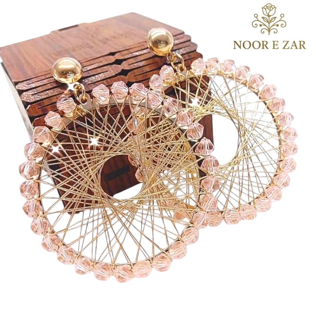 Celestial Orbit Hoop Earrings