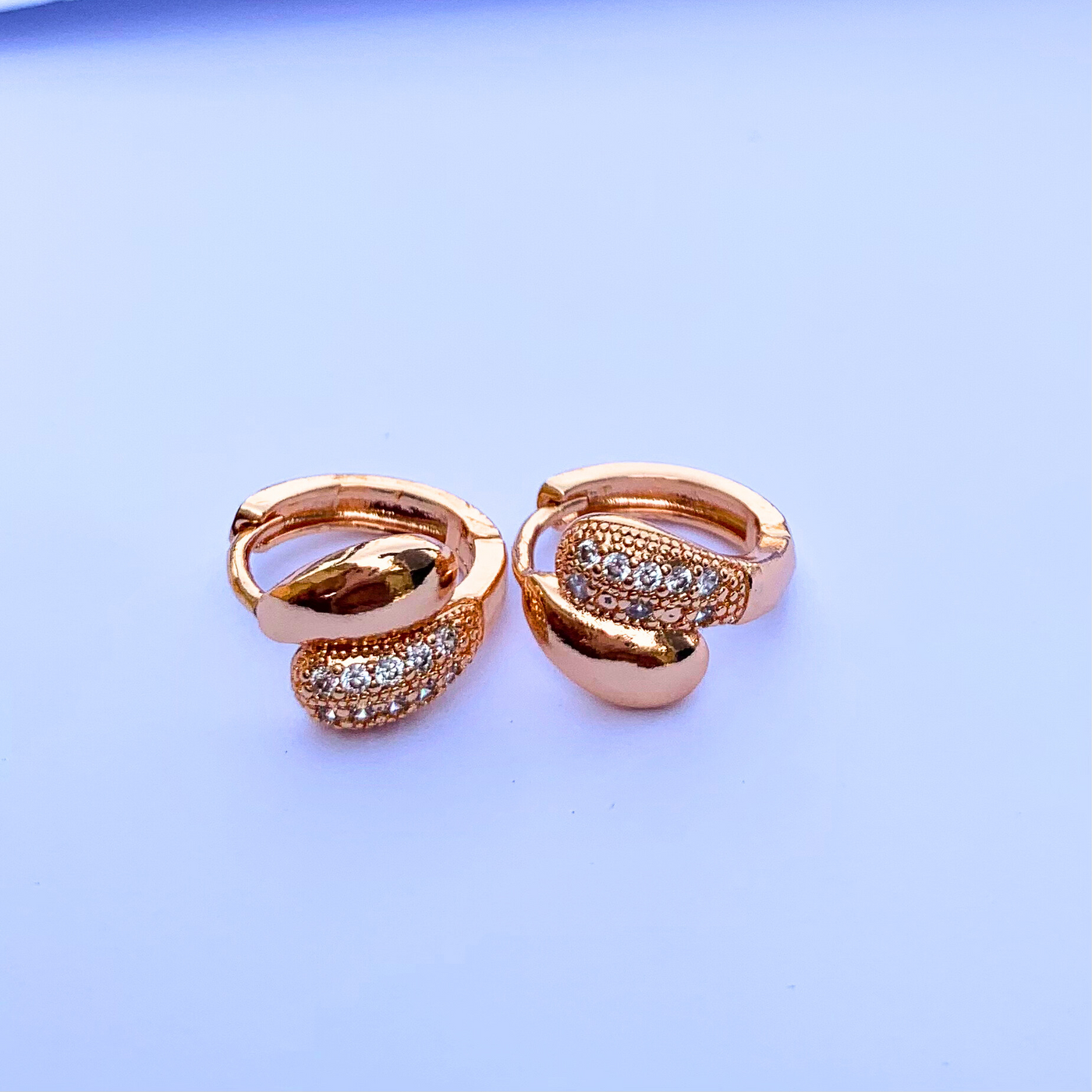 Golden Embrace Hoops