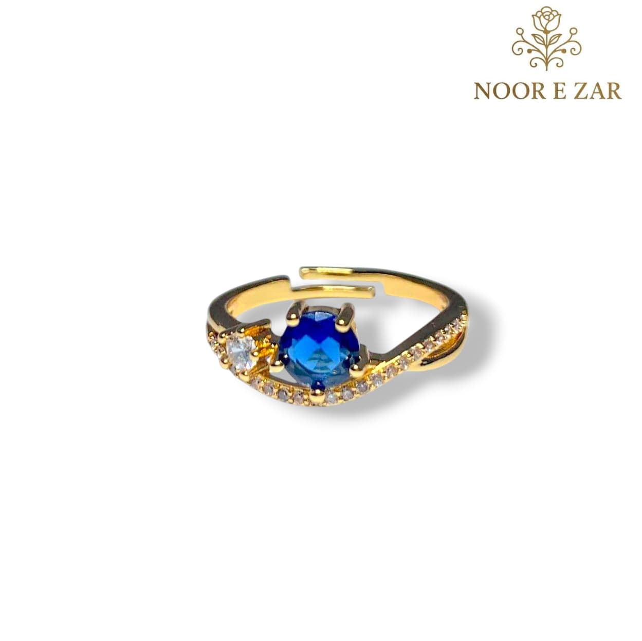 Sapphire Whisper Ring