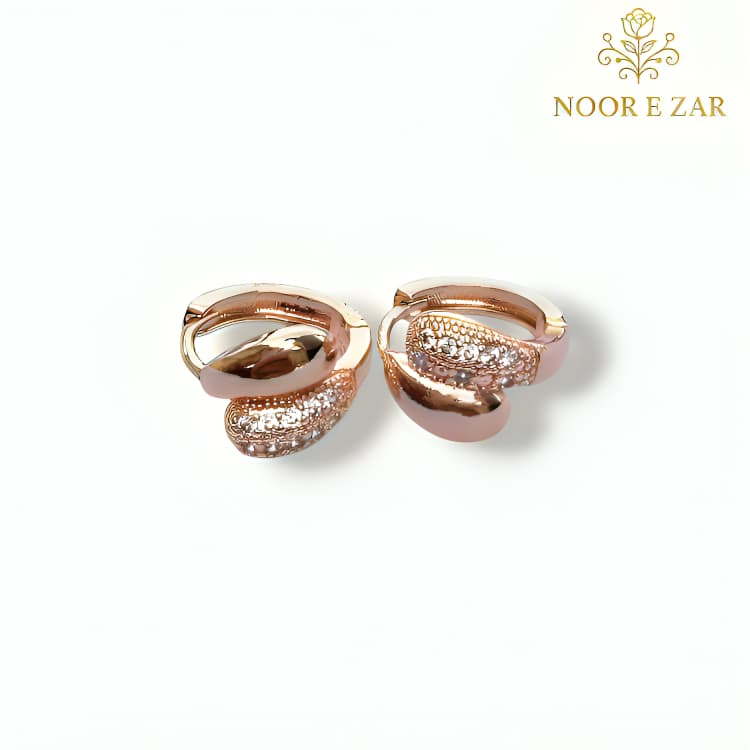 Golden Embrace Hoops