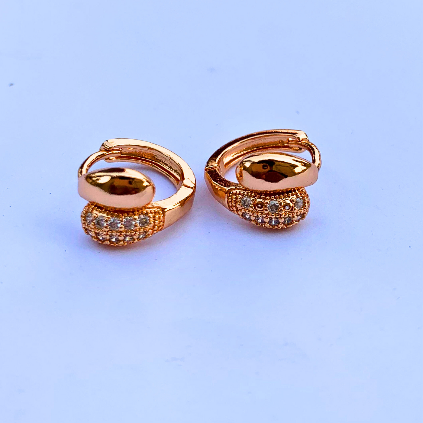 Golden Embrace Hoops